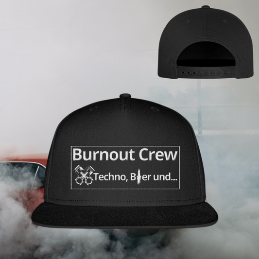 Burnout Crew - Snapback mit Stick