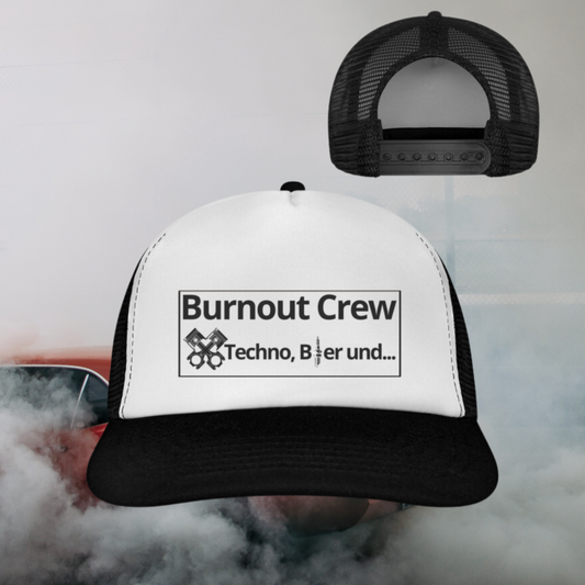 Burnout Crew - Retro Trucker Kappe