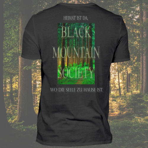 BMS Wood Style - Herren Premiumshirt