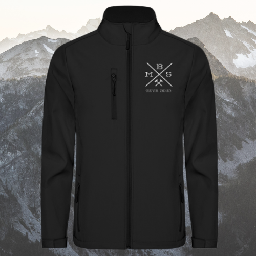BMS - Unisex Sofshell Jacke mit Stick