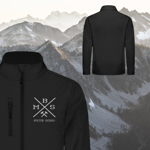 BMS - Unisex Sofshell Jacke mit Stick