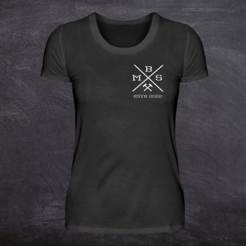 BMS Bleib Geil - Damen Premiumshirt