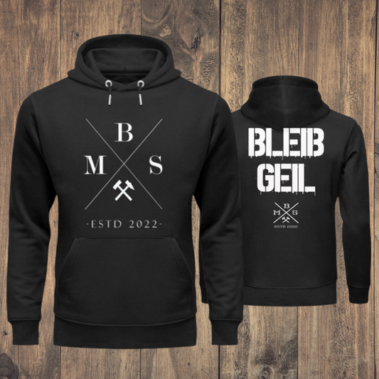 BMS BLEIB GEIL - Unisex Organic Hoodie