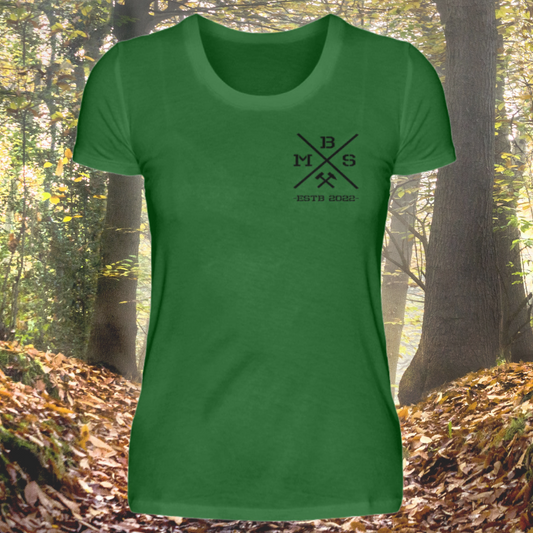 BMS Deerhead style - Damen Premiumshirt