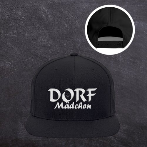 Dorfmädchen - Snapback mit Stick