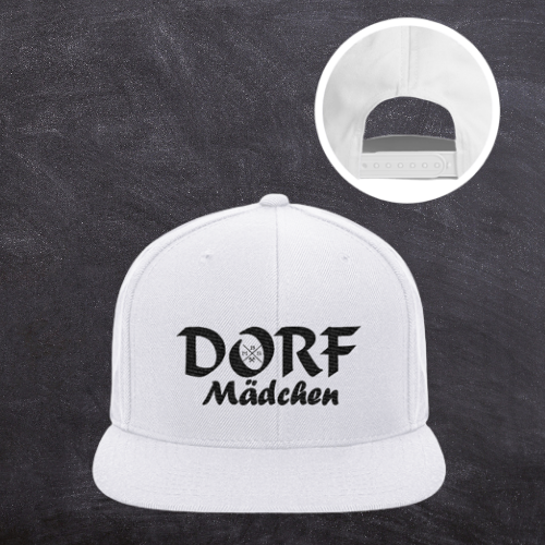 Dorfmädchen - Snapback mit Stick