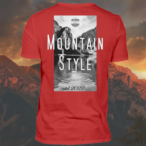 BMS Mountain Style  - Herren Premiumshirt
