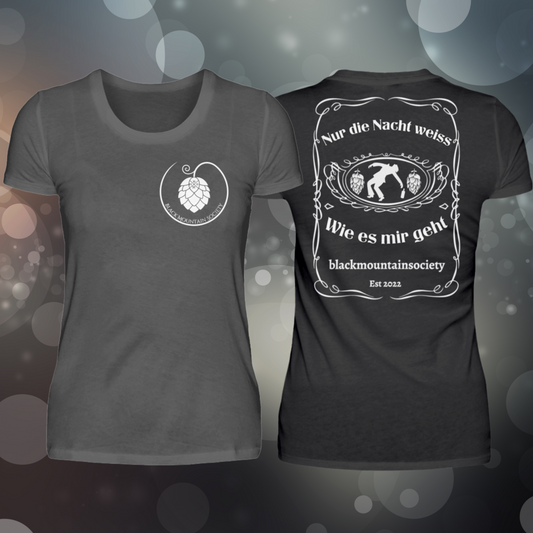Nur die Nacht weiss - Damen Premiumshirt