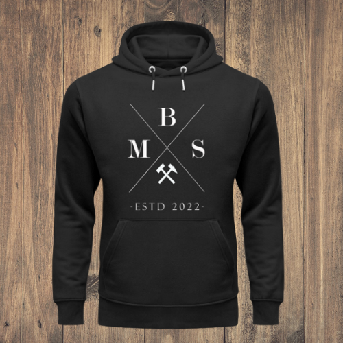 BMS BLEIB GEIL - Unisex Organic Hoodie