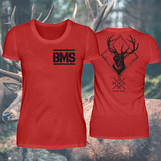 Deerhead - Damen Premiumshirt
