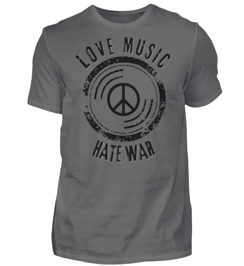 Love Music Hate War - Herren Premiumshirt