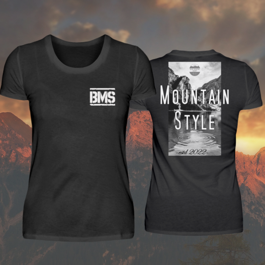 BMS Mountain Style - Damen Premiumshirt