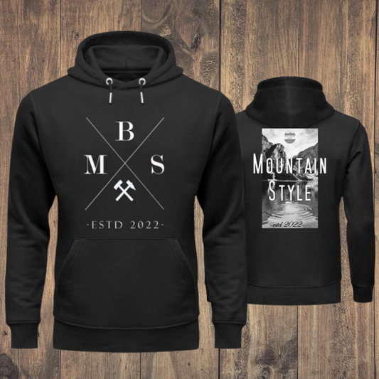 BMS Mountain-Style - Unisex Organic Hoodie