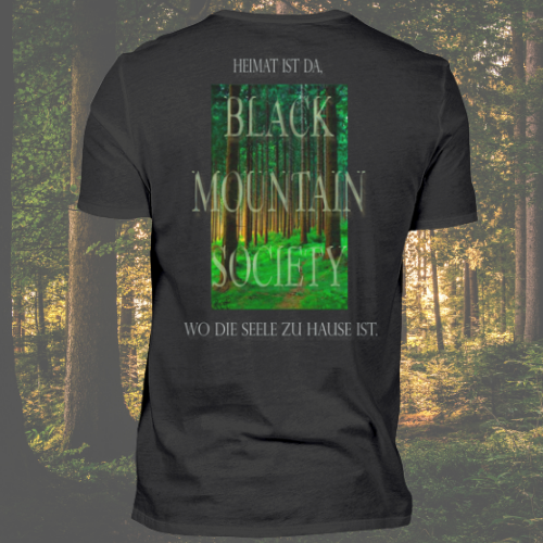 BMS Wood Style  - Herren Premiumshirt