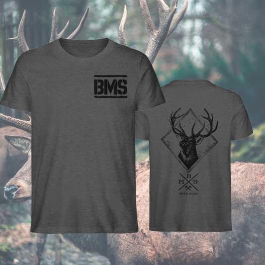 BMS Deerhead Style  - Herren Premiumshirt