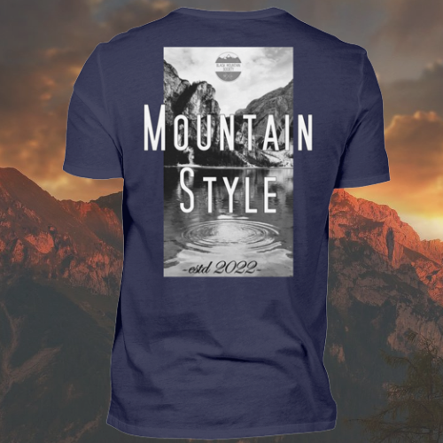 BMS Mountain Style  - Herren Premiumshirt