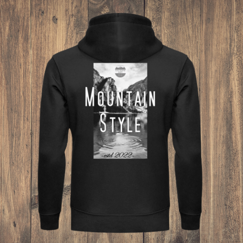 BMS Mountain-Style - Unisex Organic Hoodie