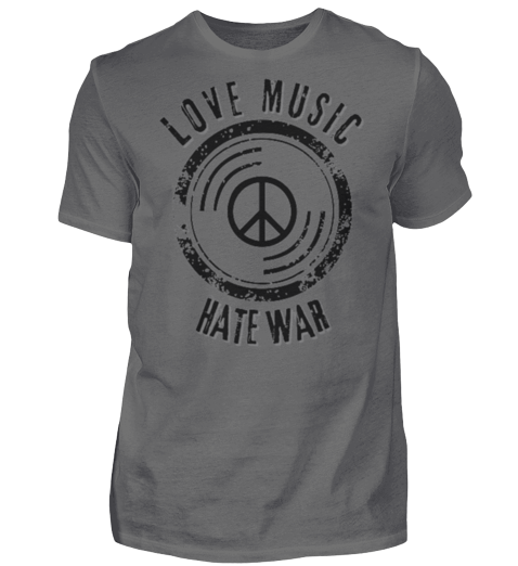 Love Music Hate War  - Herren Premiumshirt